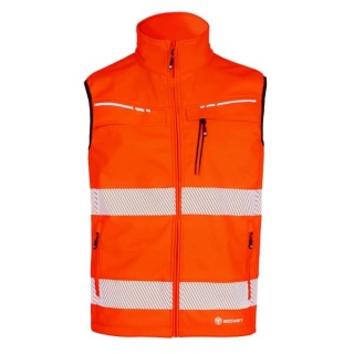 Beeswift BSD31 Deltic Hi-Vis Bodywarmer Orange